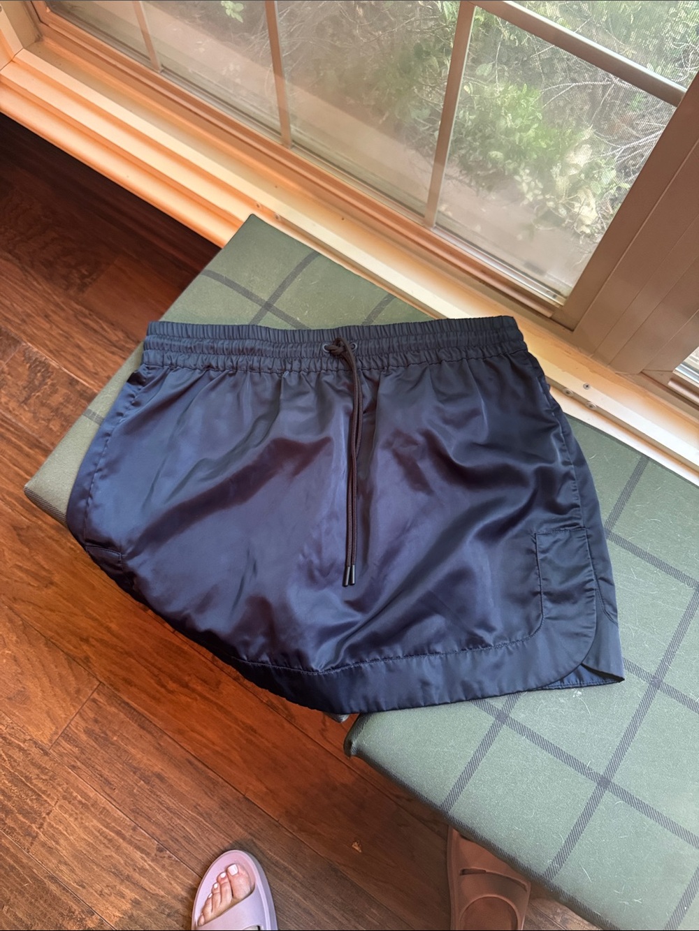 Hunter navy blue athletic skirt